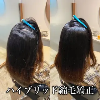 ロング パーマ ブリーチ縮毛矯正/ デサキ ショウヘイのヘアスタイル