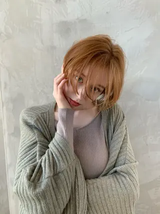 ショート カラー 🉐レイヤー/塩見 弘樹🉐渋谷のヘアスタイル