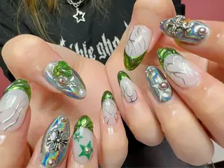 ネイル Nail Atelier IamI所属・アイアムアイ 大村磨衣のネイルデザイン