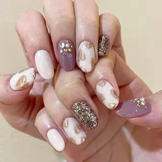 ネイル 新井 ひなののネイルデザイン