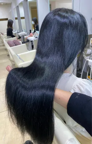ロング カラー 池袋/縮毛矯正/ 髪質改善/【光輝】のヘアスタイル