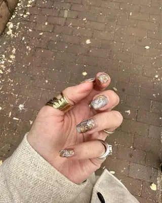 ネイル kiii.__ ✴︎*のネイルデザイン