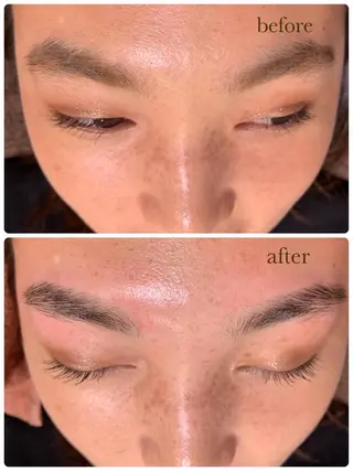 ショート カラー パーマ ヘアアレンジ メンズ ネイル マツエク・マツパ RADnoel🌿 梅田茶屋町のマツエク・マツパデザイン