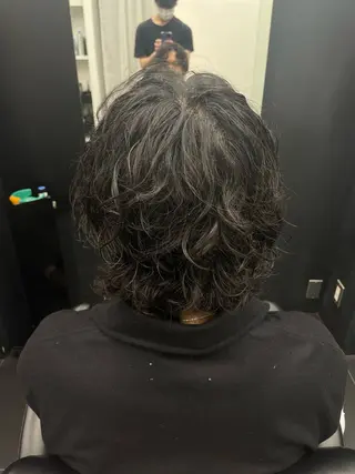 ミディアム カラー メンズ JUNES man バーバー三軒茶屋所属・MEN'S 限定 / 杉田 星成のヘアスタイル