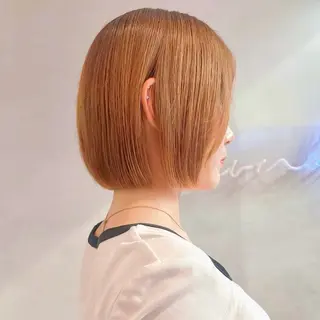 ショート Misaki /ボブ/縮毛矯正のヘアスタイル