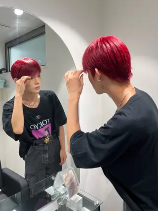 ショート カラー ボブ/ハイトーン🪽 堀内志茉🍀のヘアスタイル