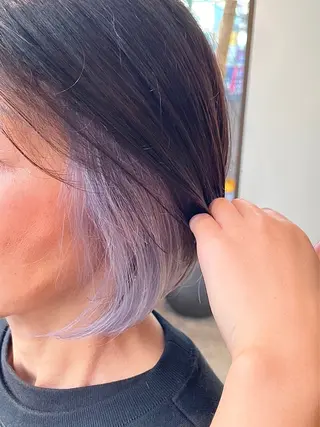 カラー NATSUMI 🐻❄️🤍のヘアスタイル