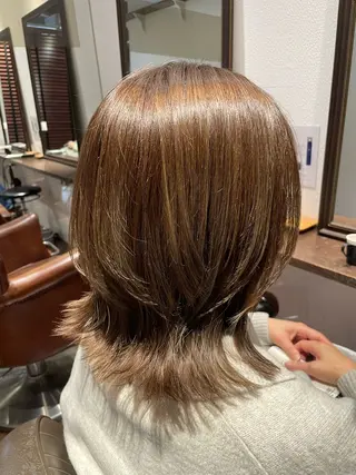 ミディアム カラー ◇おの あすか◇のヘアスタイル