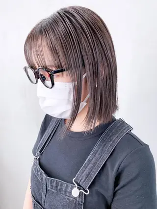 ショート カラー パーマ ヘアアレンジ ITbyALBUM 浦和店のヘアスタイル