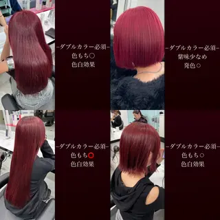 ロング カラー エフェクトブリーチ／ レイヤーカット／翔のヘアスタイル