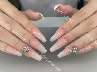 ネイル 神田 ココナッツのネイルデザイン