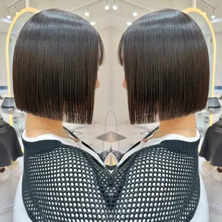 ショート 【ボブ、ミディアム、 髪質改善】浅川俊輝のヘアスタイル