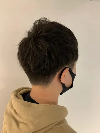 ショート メンズ LOuNICA/銀座 RYUNOSUKEのヘアスタイル