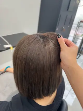 ミディアム カラー ブリーチなしWカラー /アレンジ/ユウミのヘアスタイル