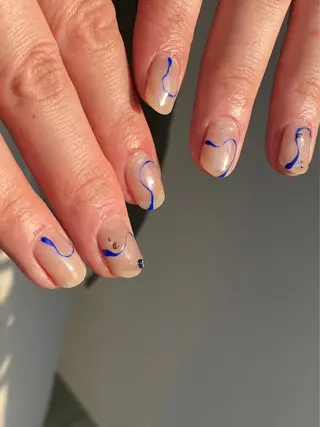 ネイル 草加ニュアンスネイル 🌚hersのネイルデザイン