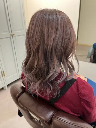 ミディアム カラー 古谷 雄汰808naluのヘアスタイル