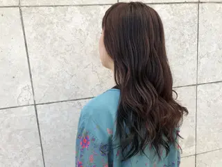 ロング 加瀬 真弓のヘアスタイル