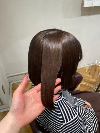 カラー 韓国ヘア AINA🐱のヘアスタイル