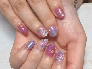 ネイル 𖡼 yumenoのネイルデザイン