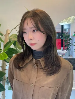 セミロング 前川 瑞希のヘアスタイル
