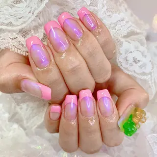 ネイル La neige* yuki 🥯🍑のネイルデザイン