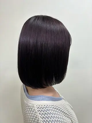 ショート カラー MOE /艶感カラー /韓国風スタイルのヘアスタイル