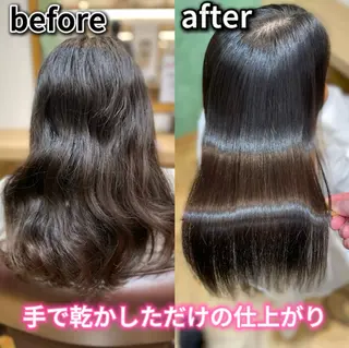 セミロング カラー メンズ メーカー認定美容師 /本物の髪質改善のヘアスタイル