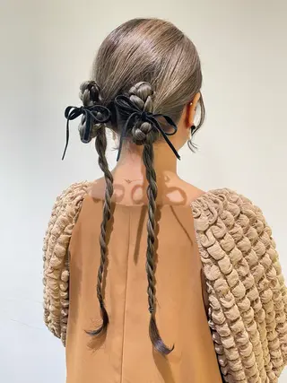 ロング 鎌倉/アレンジ/暗髪 /髪質改善/ ユキミのヘアスタイル