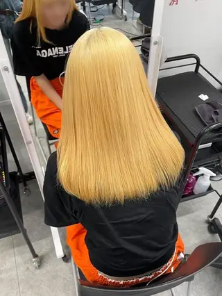 カラー 透明感映えカラー🐬 BABY上野のヘアスタイル