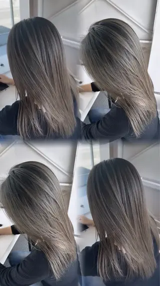 ロング カラー ⠀ CHURAのヘアスタイル