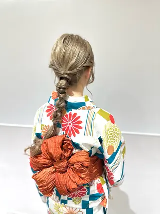 ヘアアレンジ ❤️パーマ美容師✂︎ 井口美緒のヘアスタイル