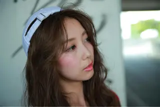 ロング カラー ヘアアレンジ knock【ノック】所属・烏丸韓国ヘア🇰🇷 ayaka🎀のヘアスタイル