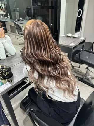 ロング カラー 黒木 大武のヘアスタイル