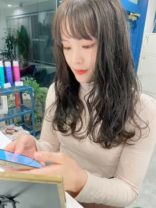 ロング カラー TECHRISE刈谷所属・田中 大貴のヘアスタイル