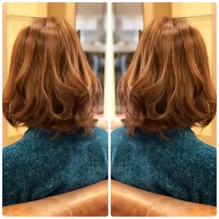 ミディアム カラー 小山内 龍一郎 店長のヘアスタイル