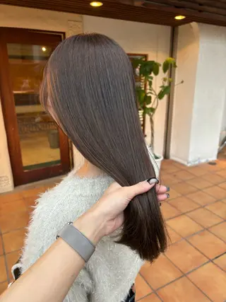 セミロング putri店長 和田鈴采のヘアスタイル