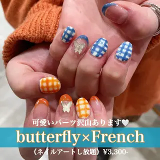 ネイル 淡色ネイル 🎀moeのネイルデザイン