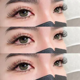 マツエク・マツパ 【那覇/束感まつ毛】 キャメルのマツエク・マツパデザイン