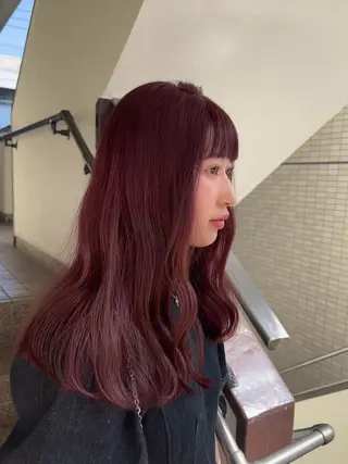 ロング まろやか透明感カラー ♡MANAのヘアスタイル