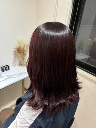 セミロング カラー nanami /Toiroのヘアスタイル