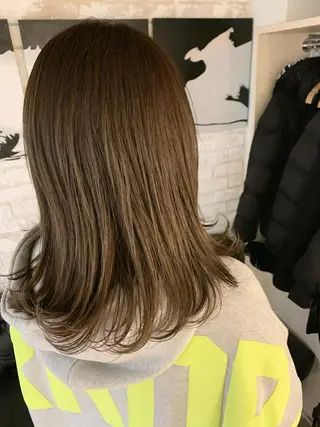 セミロング ✨ハイトーン✨艶髪 ✨髪質改善✨和田のヘアスタイル