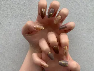 ネイル 河内 大慎のヘアスタイル