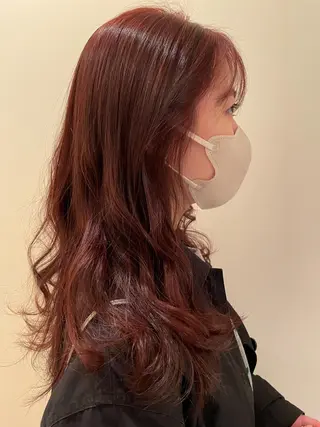 カラー ボブ ホノカのヘアスタイル