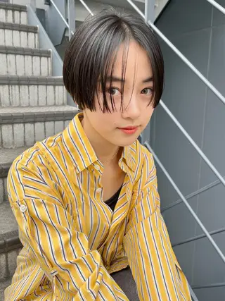 ショート 銀座 ショートヘア Nakasanのヘアスタイル