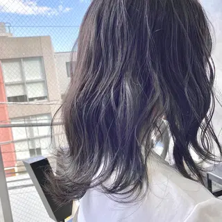 ミディアム カラー ヘアアレンジ 【ダメージレス施術】 【透明感】北村 拓也のヘアスタイル