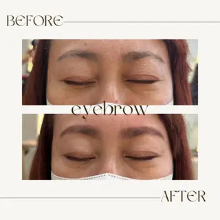 アイブロウ ハイトーン/暖色/ 眉/メイク/Rinaのヘアスタイル