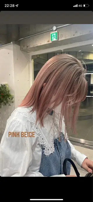 カラー 中韓𝐌𝐈𝐗🩶 𝐘𝐔𝐊𝐀のヘアスタイル