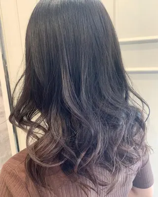 セミロング カラー 🫟Blanco🫟 Color&Careのヘアスタイル