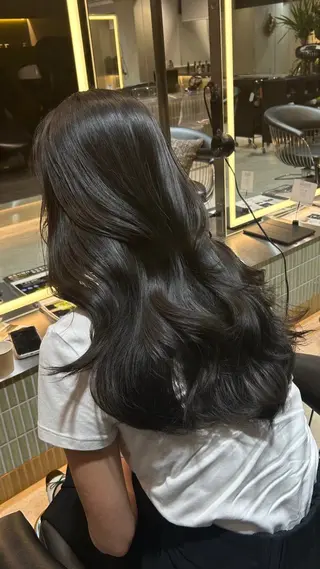 ロング カラー yuuka/透明感艶 カラー🧚🏼🫧のヘアスタイル