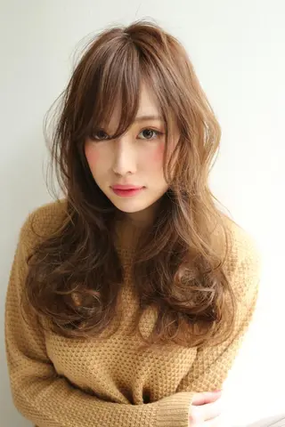 セミロング 指名支持率NO.1 スタイリストのヘアスタイル